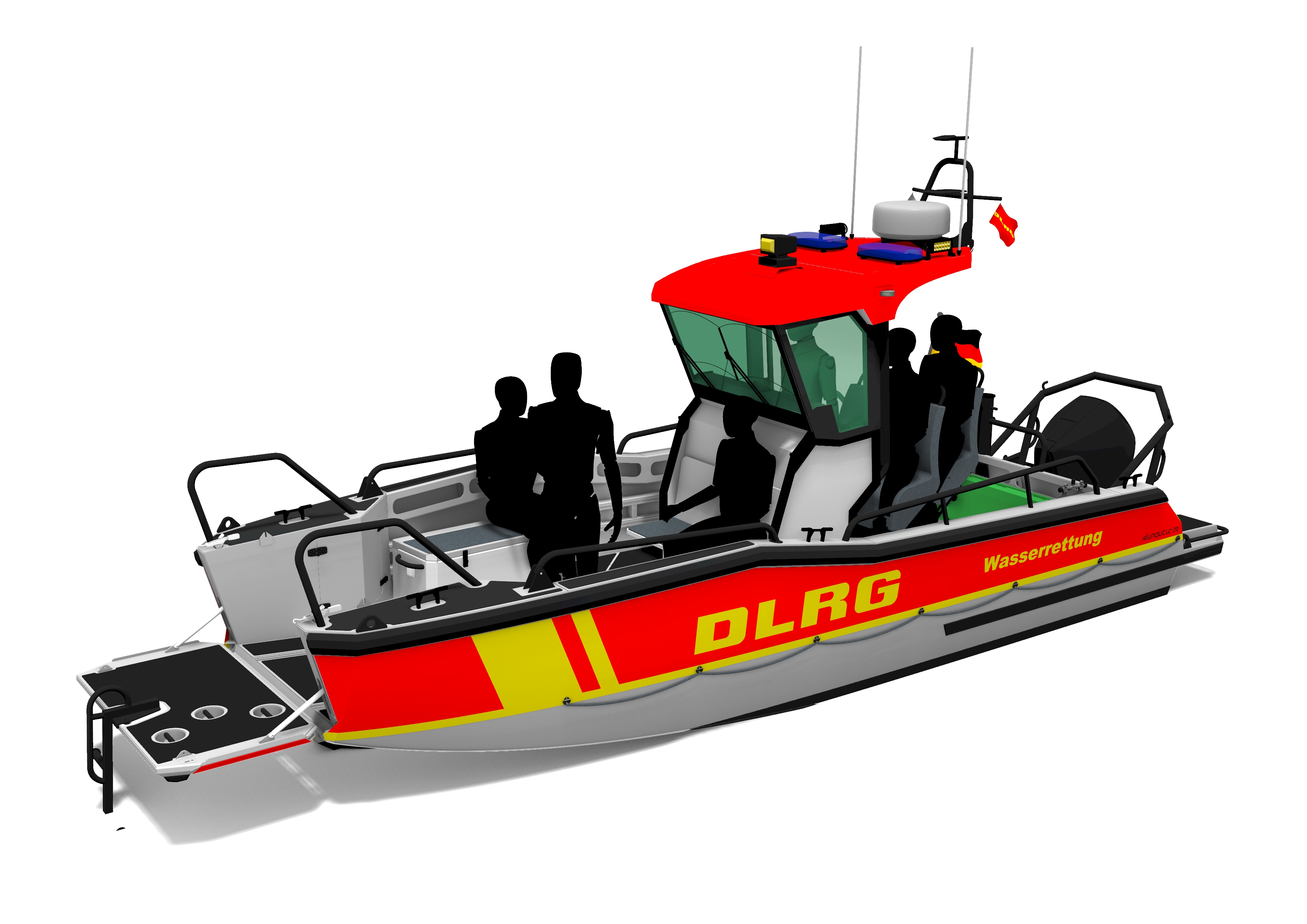 DLRG Alunaut Einsatz