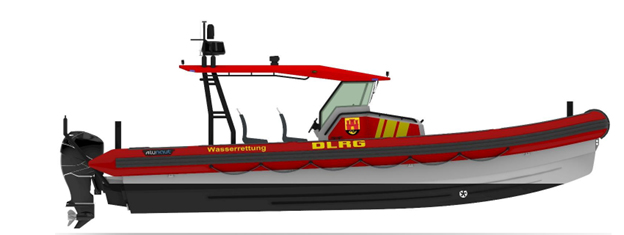 Projektfoto: Ersatzbeschaffung Motorrettungsboot